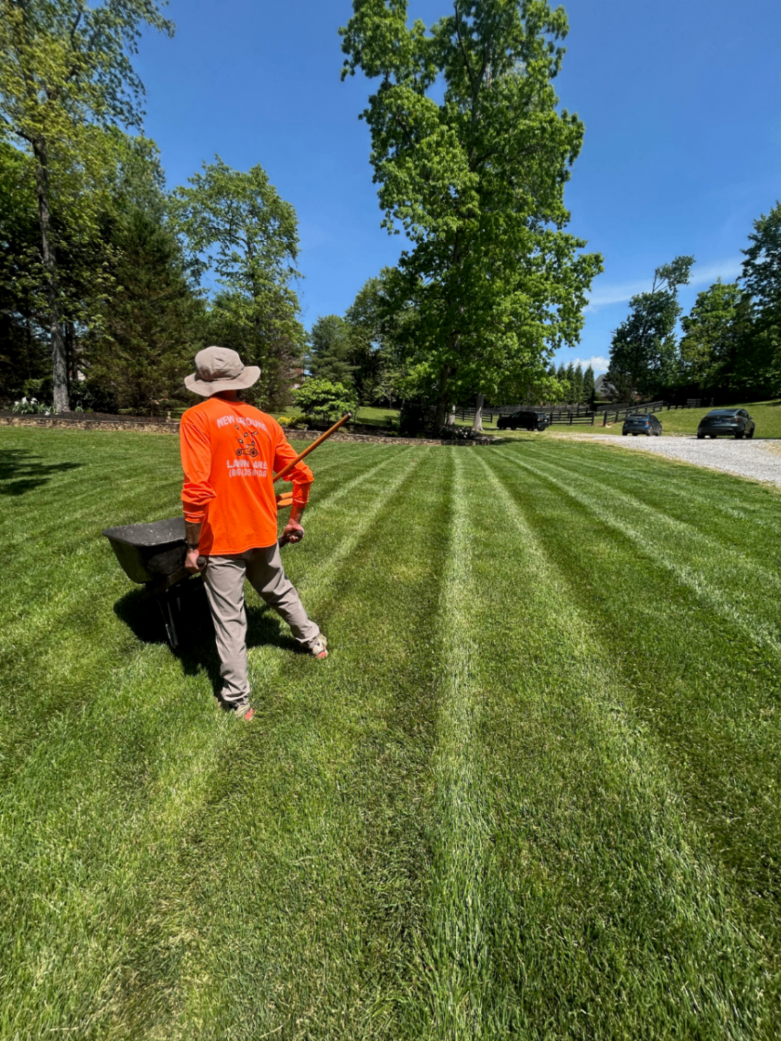 New Ground Lawn Care work in West Knoxville